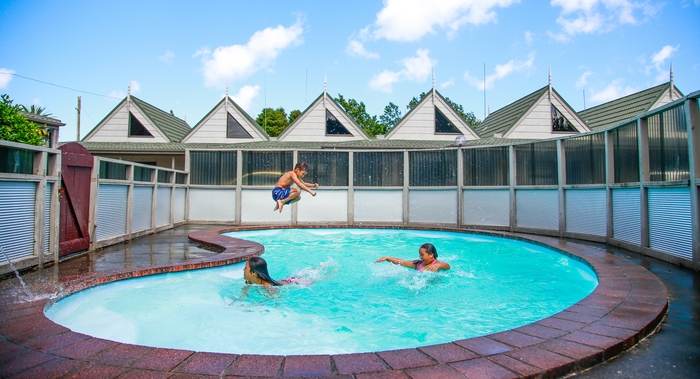large swimming pool on-site